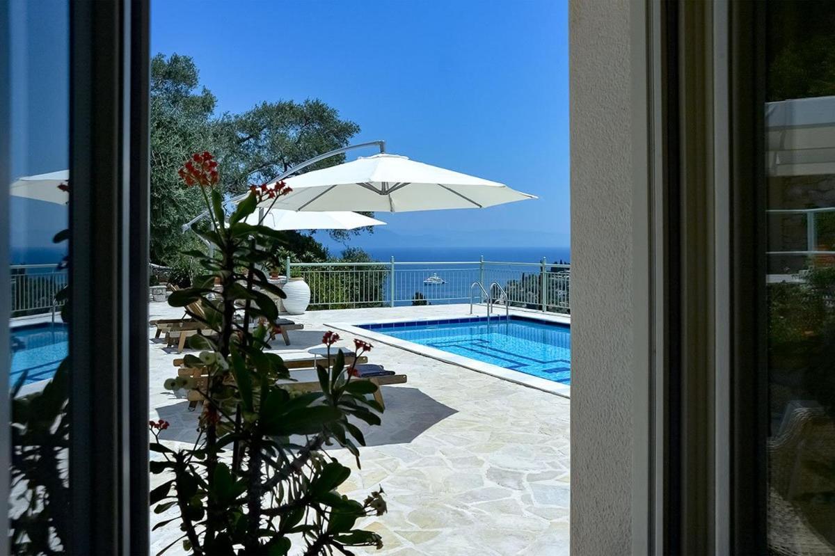 Loggos View House Villa Mastoratika Eksteriør bilde