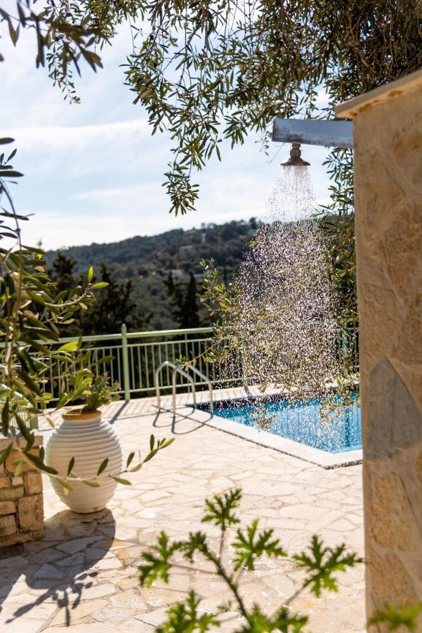 Loggos View House Villa Mastoratika Eksteriør bilde