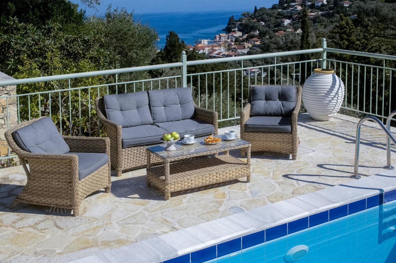 Loggos View House Villa Mastoratika Eksteriør bilde