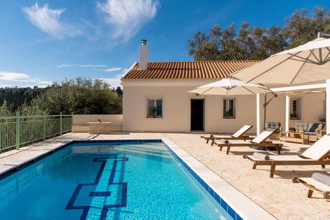 Loggos View House Villa Mastoratika Eksteriør bilde